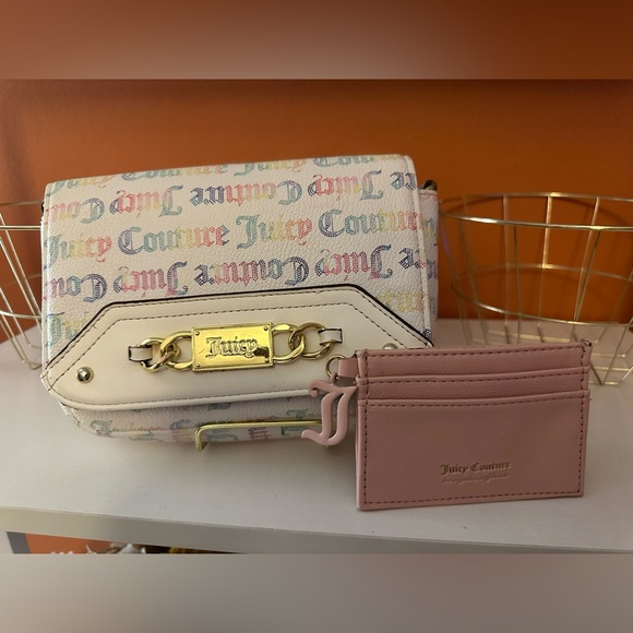 JUICY COUTURE Crossbody & ID Card Holder Bundle Set (EUC) - Picture 13 of 14